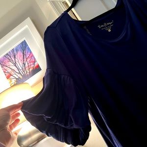 Lilly Pulitzer navy blue knit dress